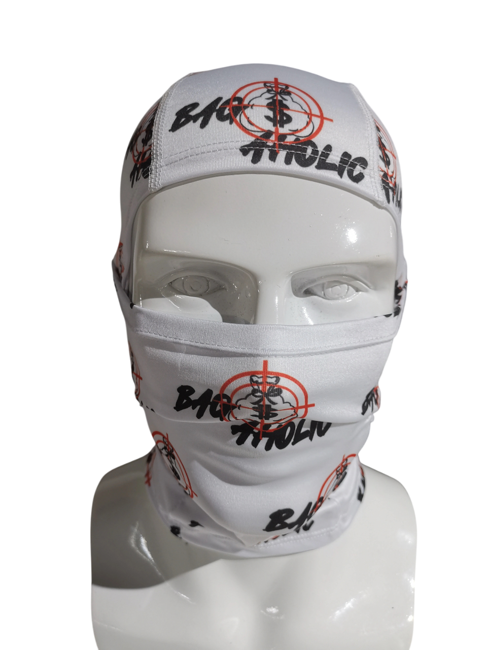 BAGAHOLIC (ATCCIB) Ski Mask (White)