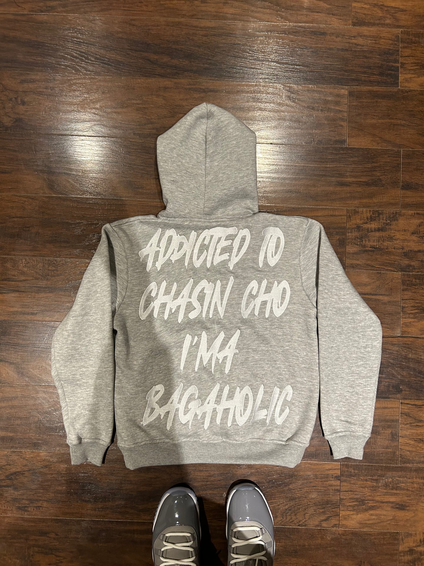 BAGAHOLIC (ATCCIB) Light Grey Sweatsuit