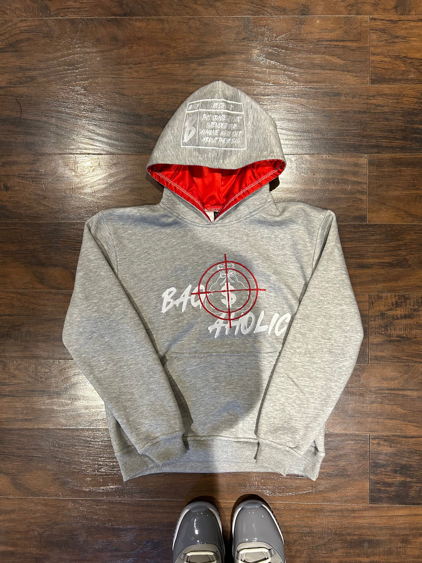 BAGAHOLIC (ATCCIB) Light Grey Sweatsuit