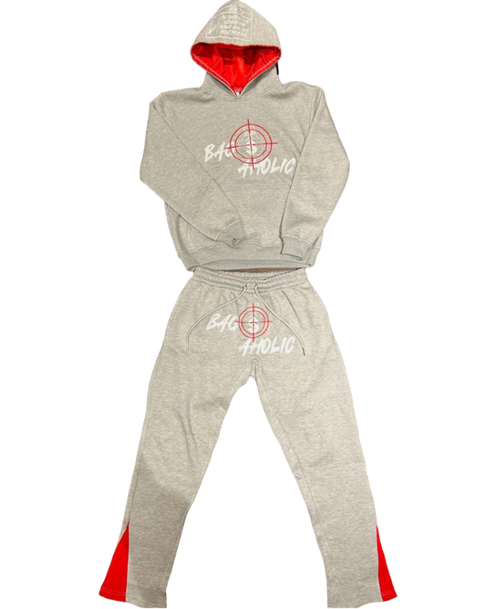 BAGAHOLIC (ATCCIB) Light Grey Sweatsuit