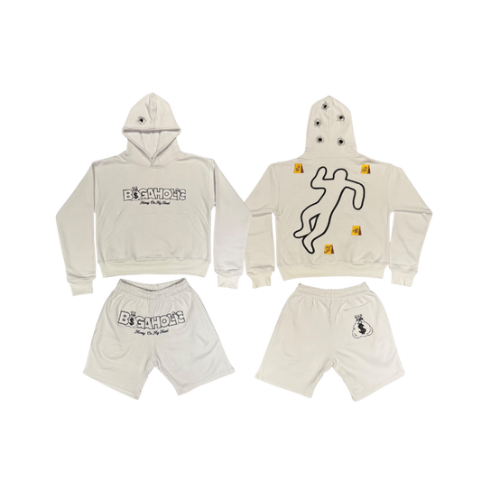 BAGAHOLIC (MOMH) Hoodie & Short Set