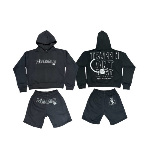BAGAHOLIC (TAD) Hoodie & Short Set